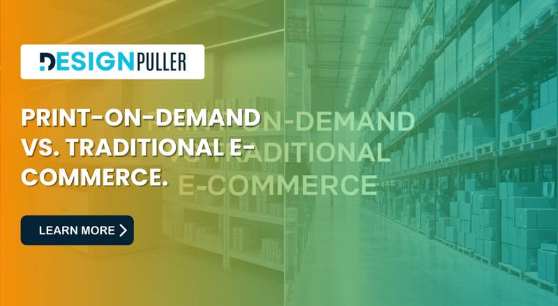 Print-on-Demand vs. Traditional E-commerce.