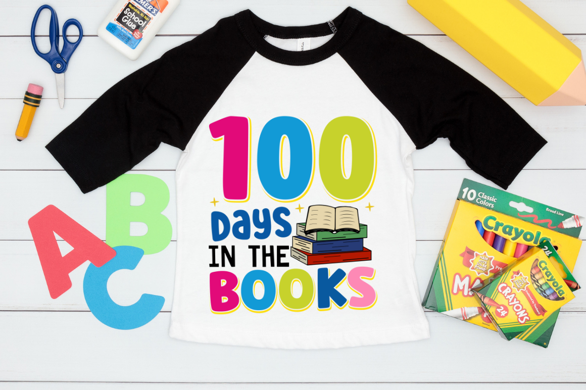 100 Days Of School Svg PNG Design Bundle