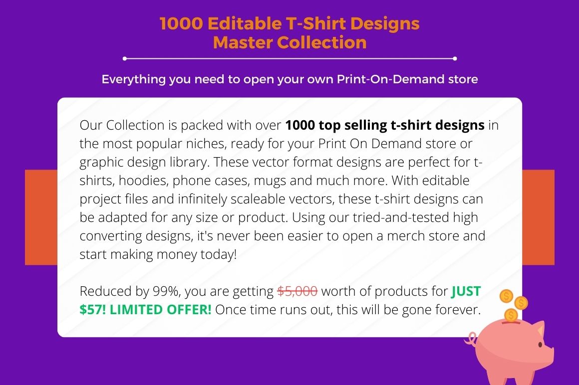 1000 T-shirt Designs Master Collection