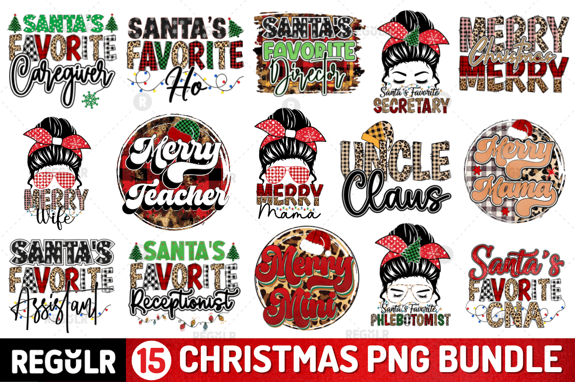 Christmas Funny Sublimation Bundle