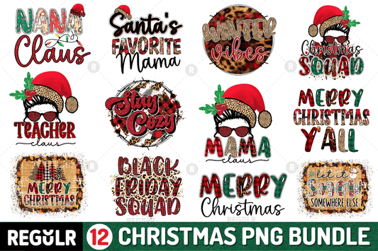 Merry Christmas Sublimation Bundle