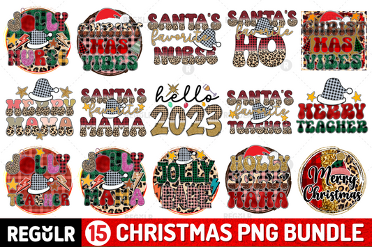 Christmas Quote Sublimation Bundle