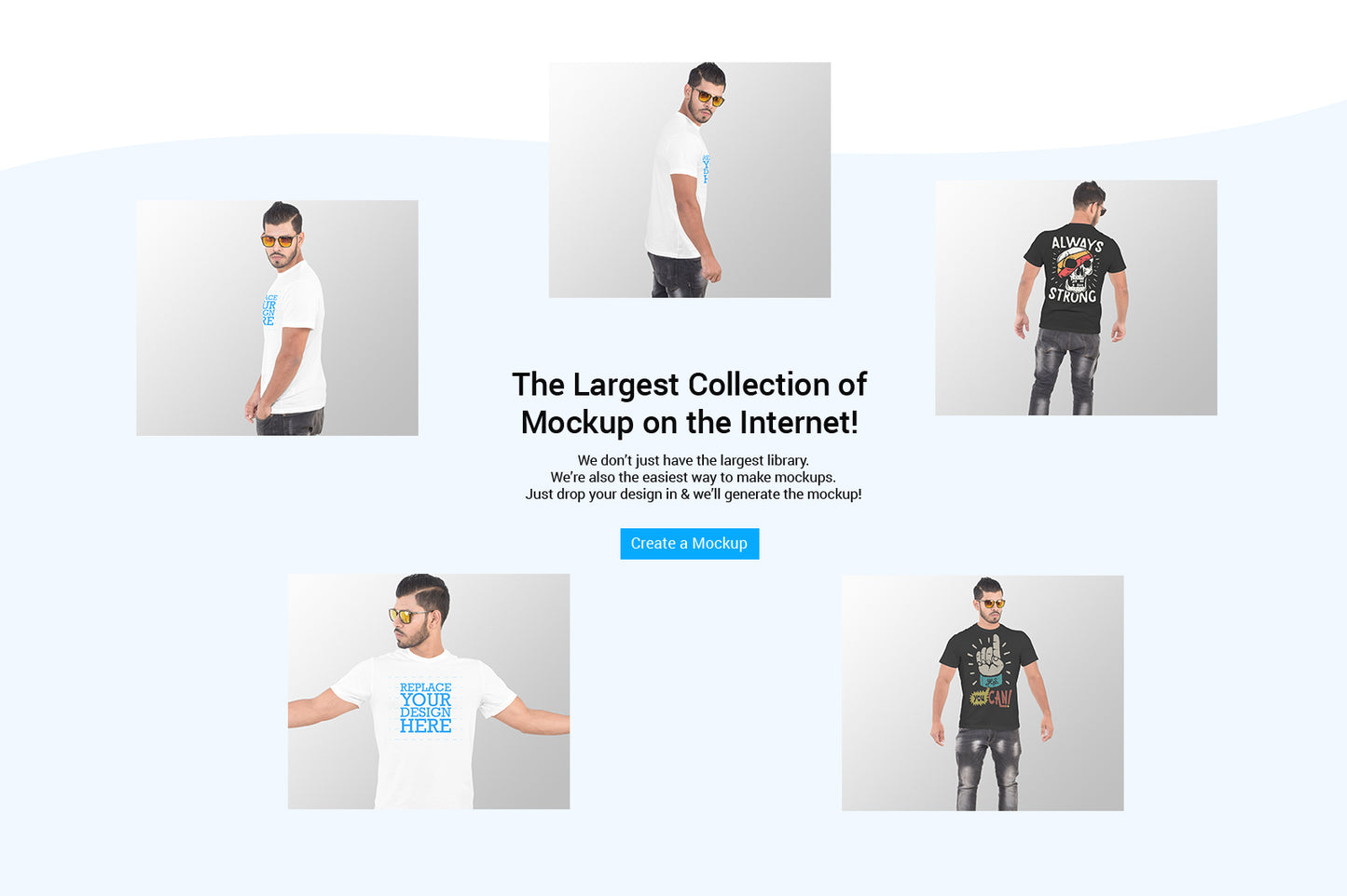 5 Editable Men’s T-Shirt Mock-Ups Bundle – Realistic & Stylish Mock-Up Pack