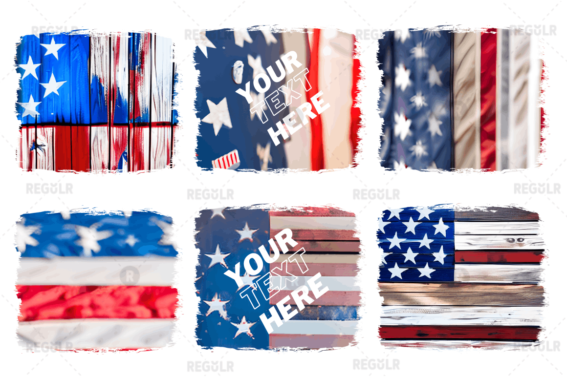 4th Of July Sublimation Background Bundle