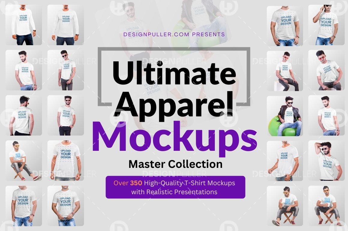 Ultimate Apparel Mockups - Master Collection