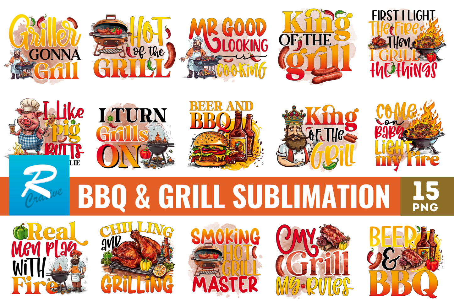 BBQ Sublimation Bundle