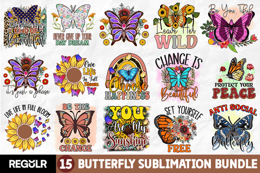 Butterfly Sublimation Bundle