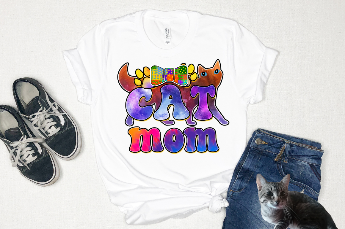 Cat Mom Sublimation Bundle