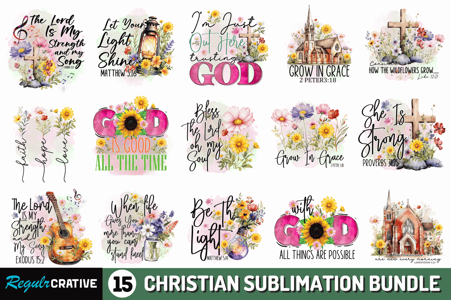 Christian Sublimation Bundle