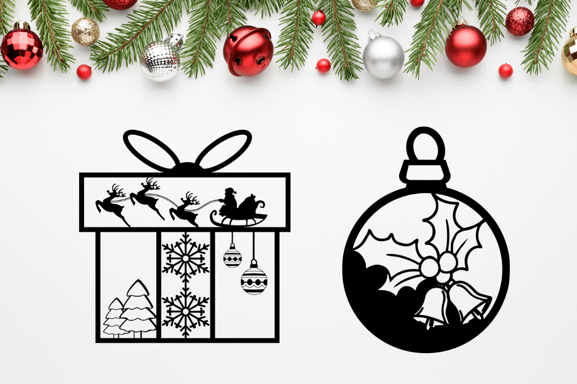 Christmas Wall Decor Svg Bundle