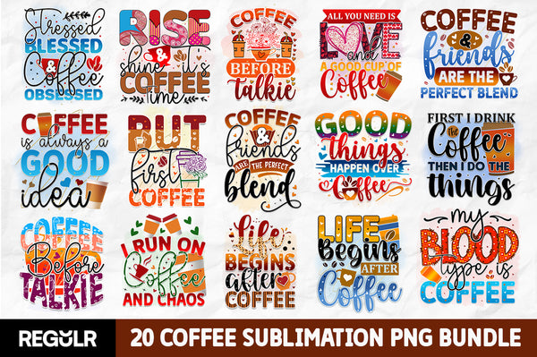 Coffee Sublimation Bundle