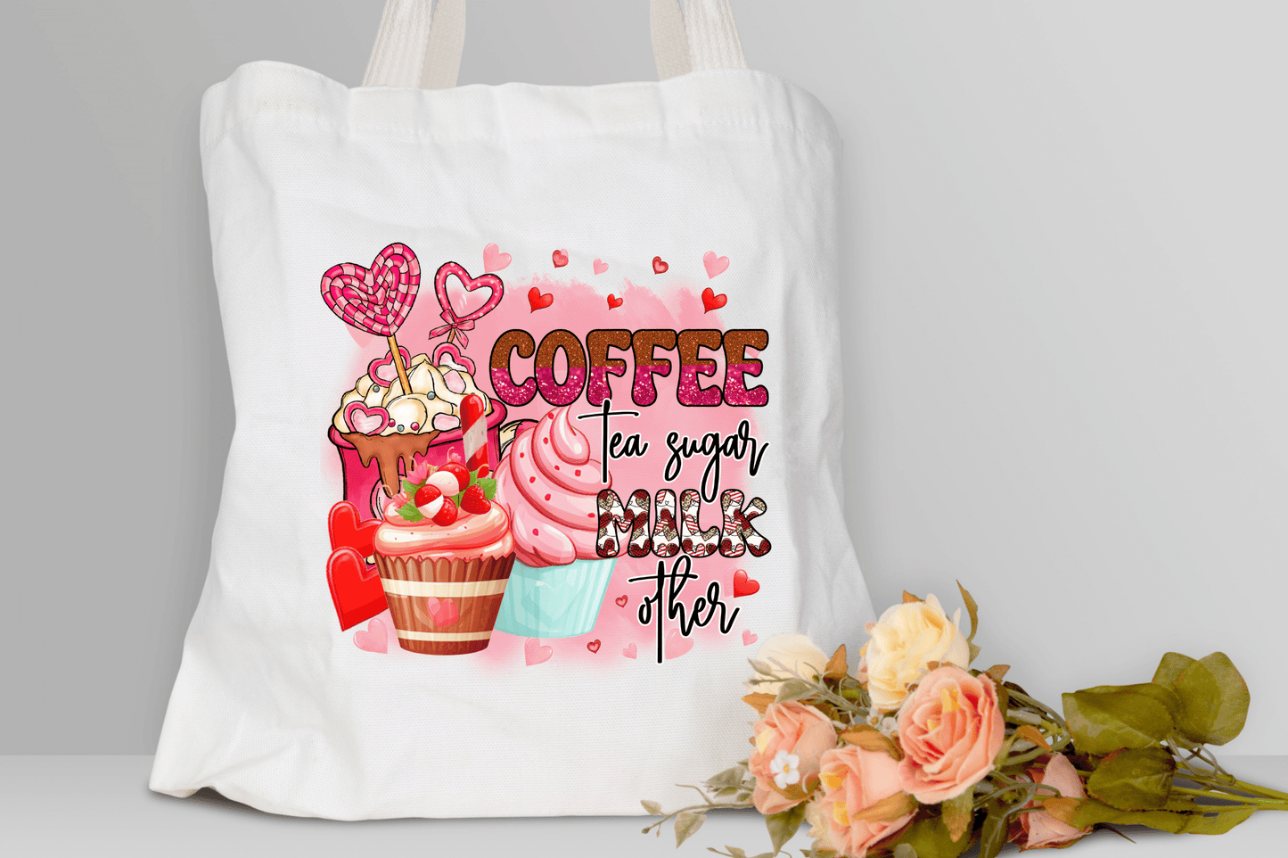 Coffee Valentine's Day Sublimation PNG Bundle