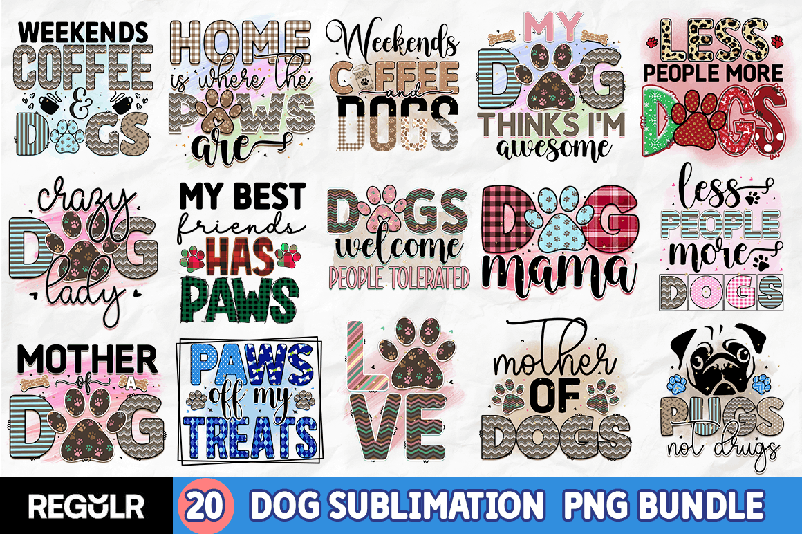 Dog Sublimation Bundle