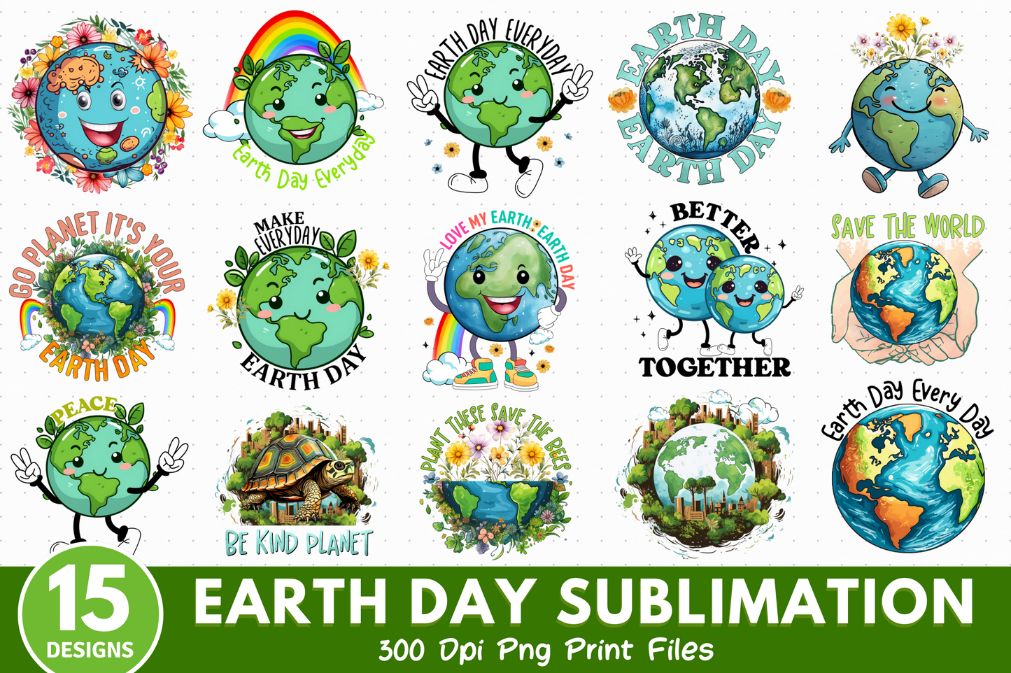 Earth Day Sublimation Bundle