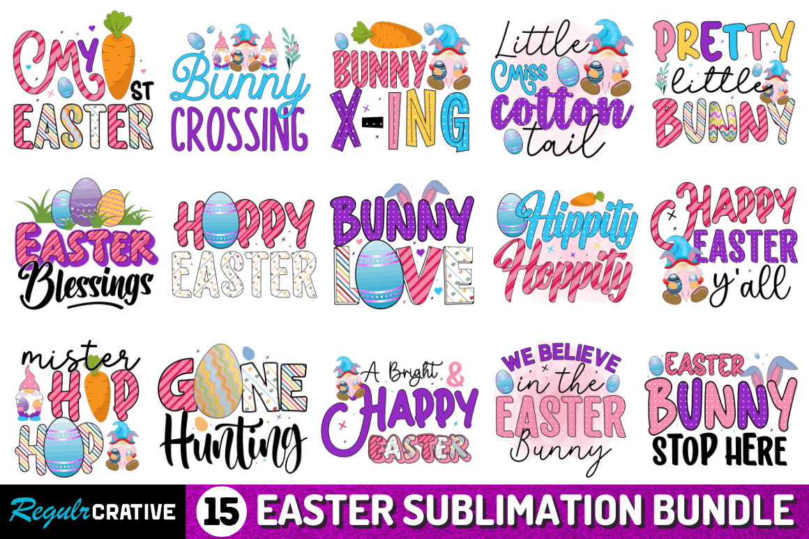 Easter Sublimation Bundle