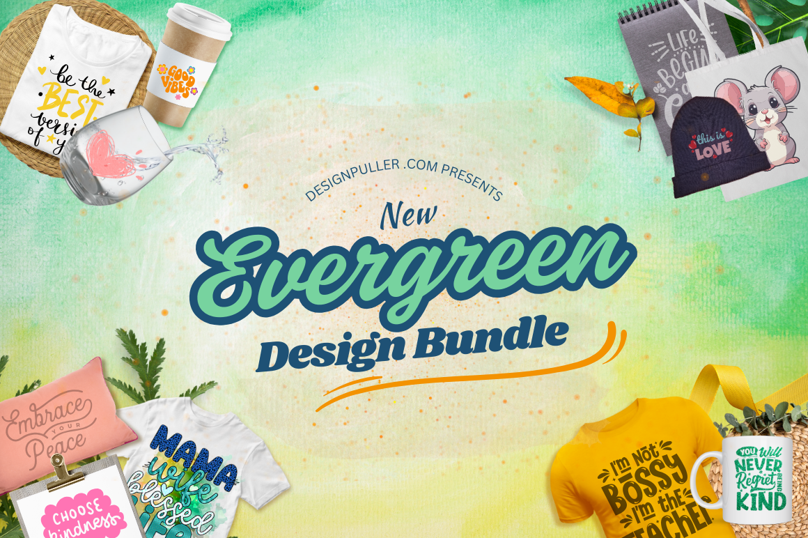 Evergreen Craft Design Bundle - Timeless Designs for All-Year Success