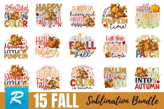 Fall / Autumn Sublimation Bundle