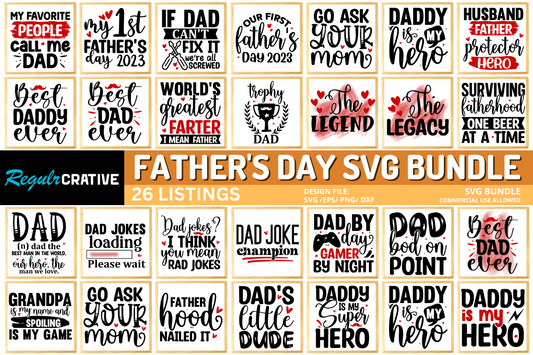 Father's Day SVG  PNG Bundle