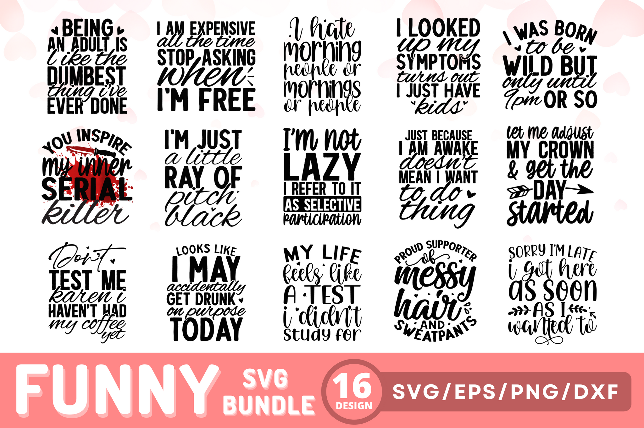 Funny SVG Bundle