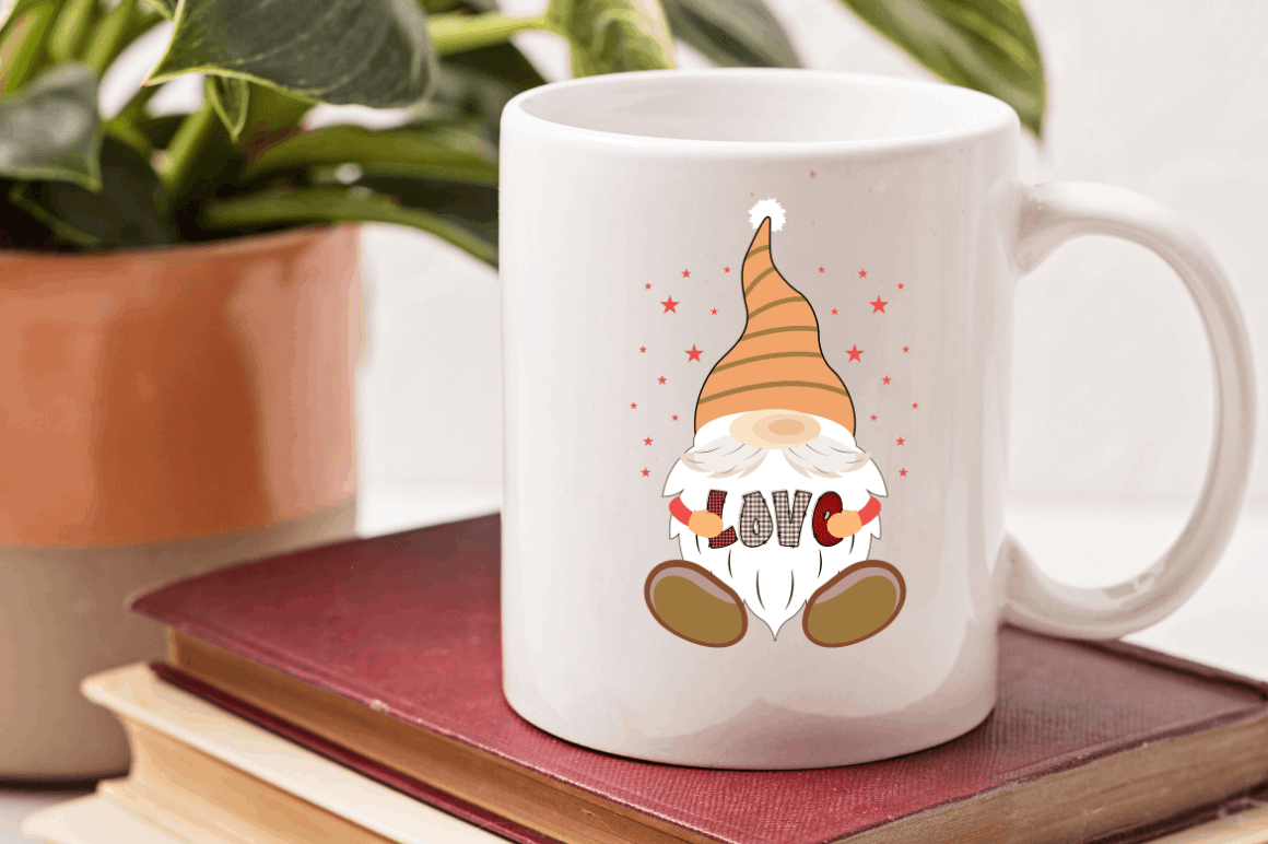 Gnome Valentine sublimation Bundle