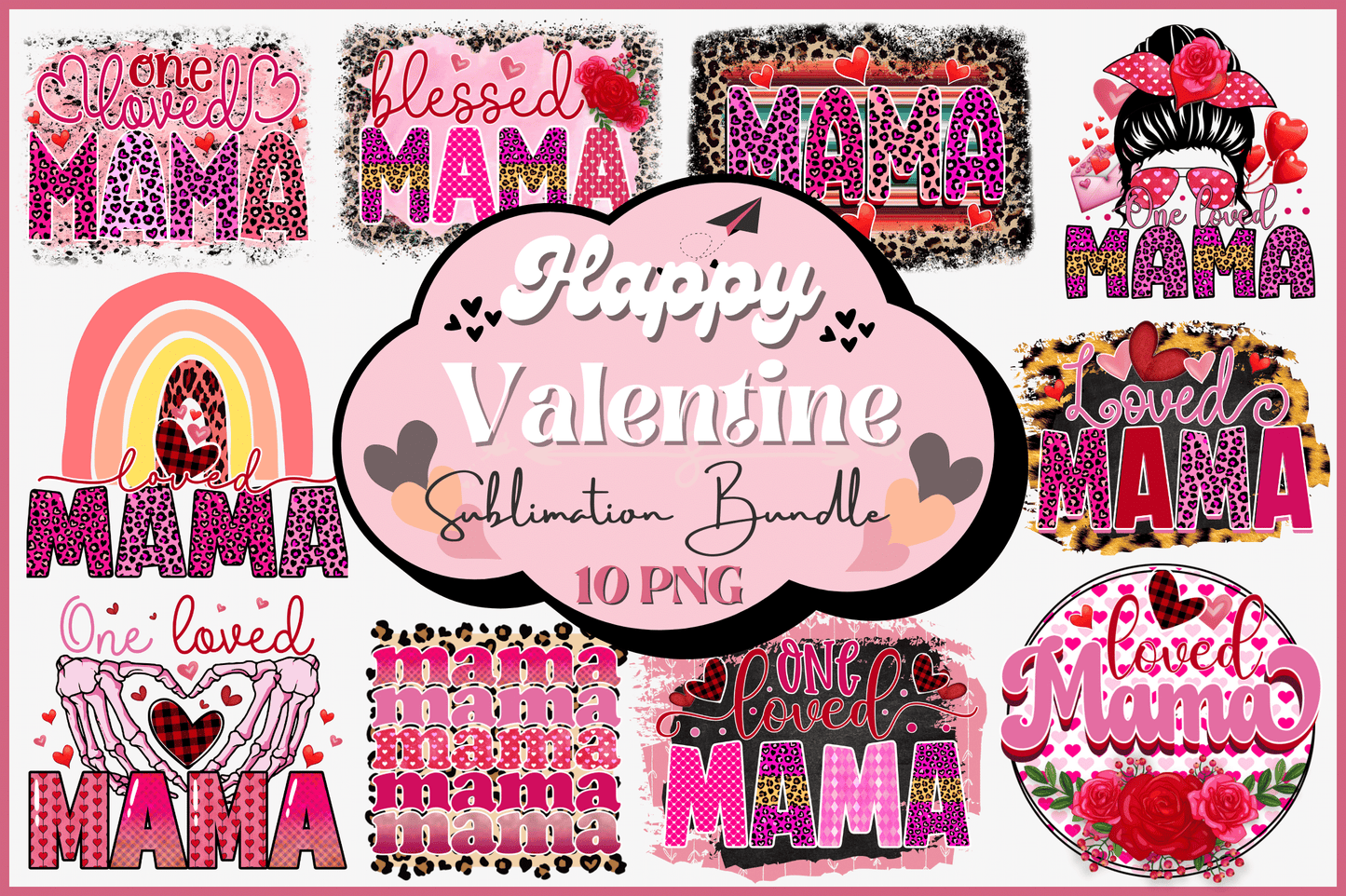 Happy Valentine's Day Sublimation Bundle