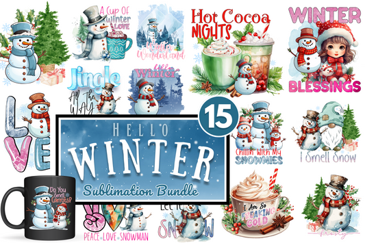 Hello Winter Sublimation Bundle