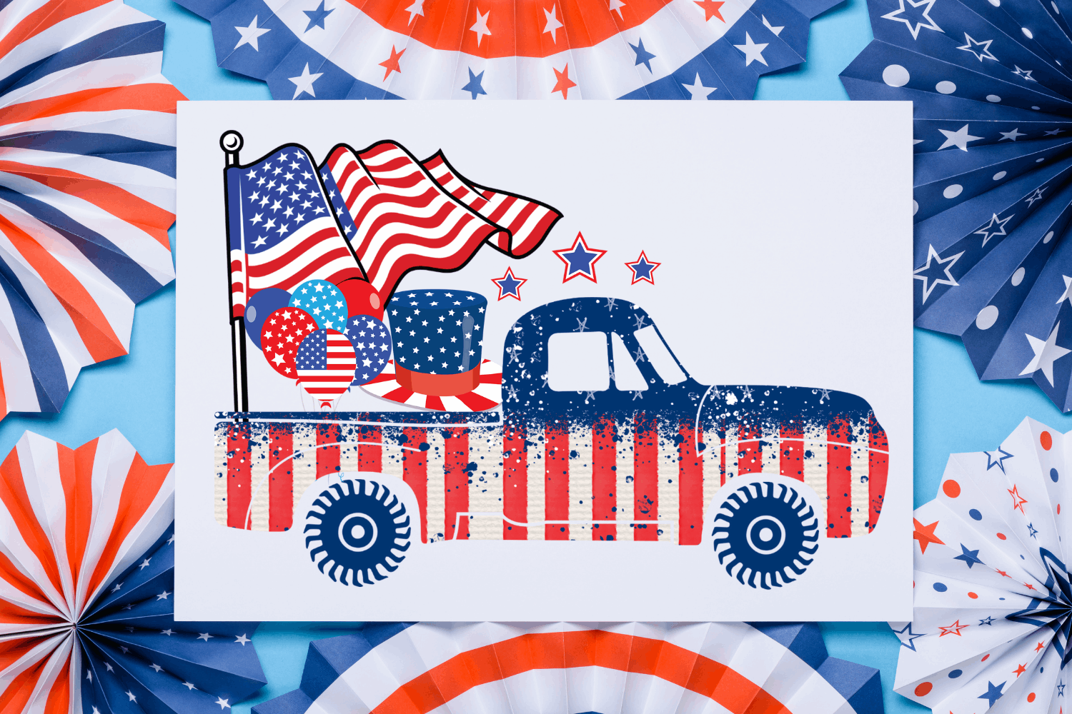 4Th Of July Sublimation Png Design Bundle