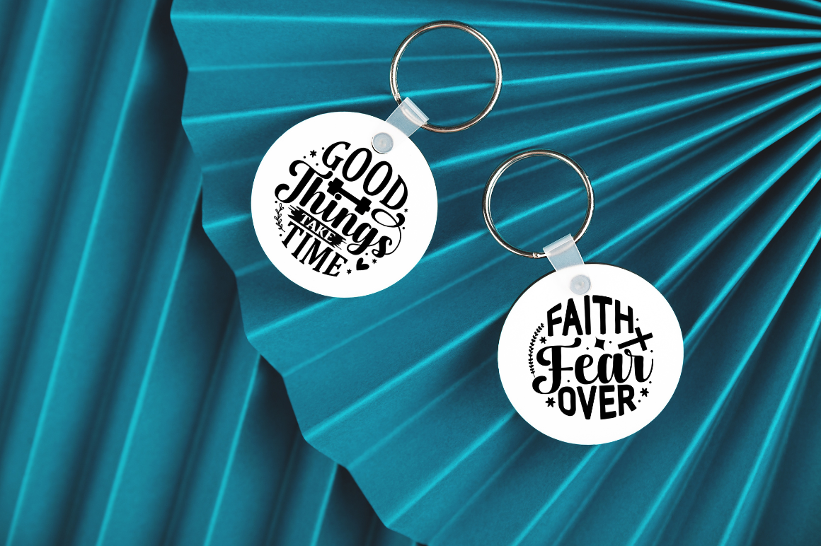 Keychain Svg Designs Bundle