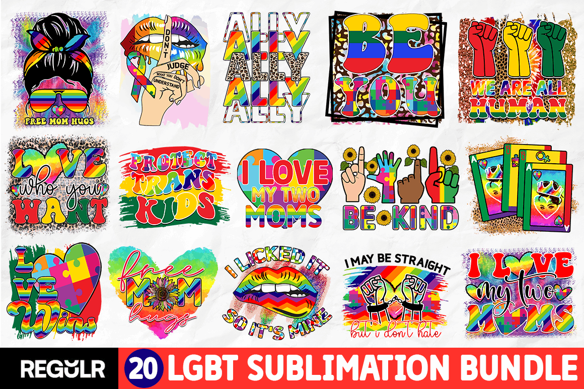 LGBT Sublimation Bundle