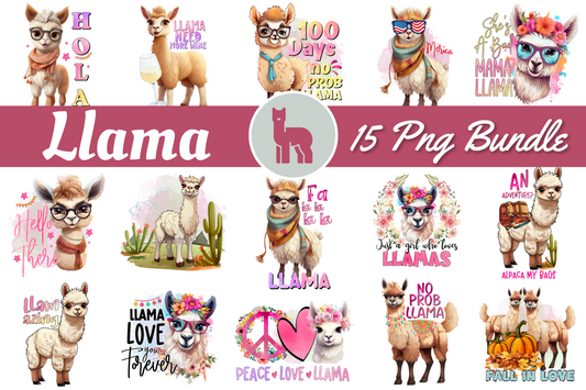 Llama Sublimation Bundle