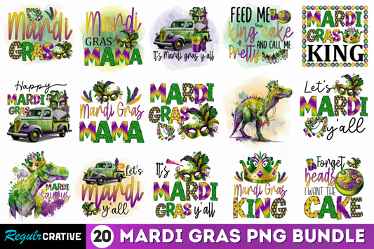 Mardi Gras Sublimation Bundle