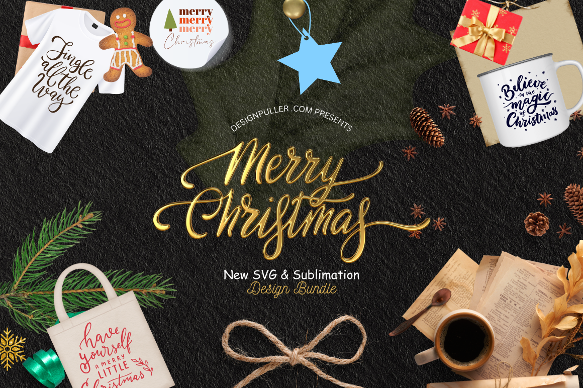 Christmas SVG & Sublimation Design Mega Bundle