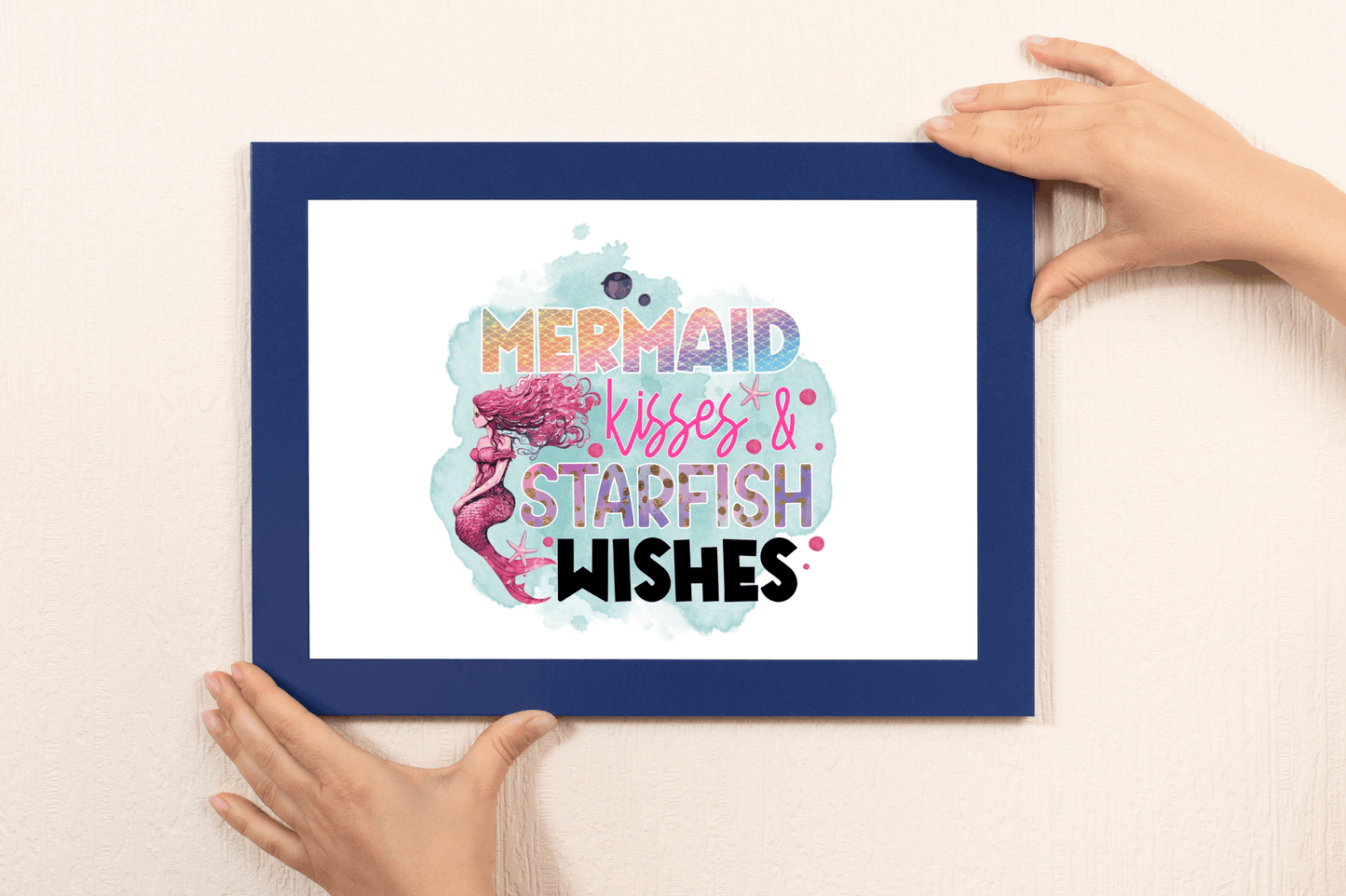 Mermaid Sublimation PNG Design Bundle