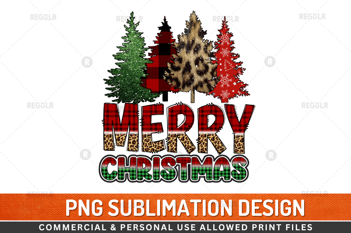 Christmas Sublimation Designs PNG Bundle