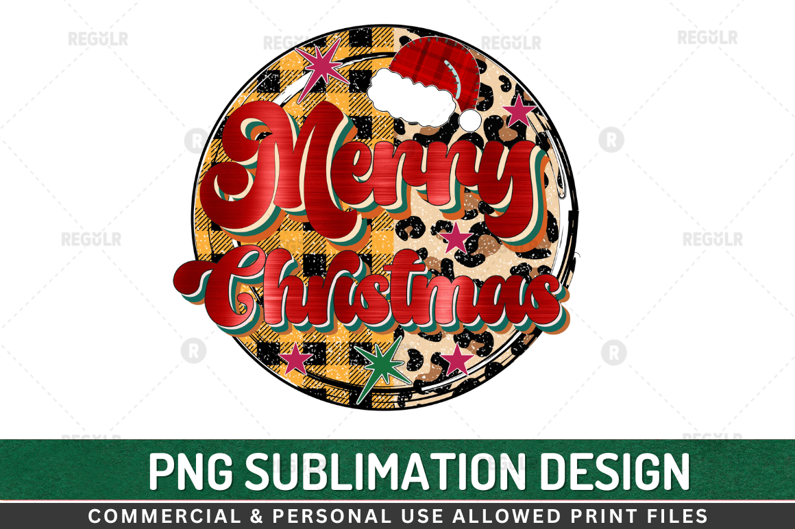 Christmas Sublimation Designs PNG Bundle