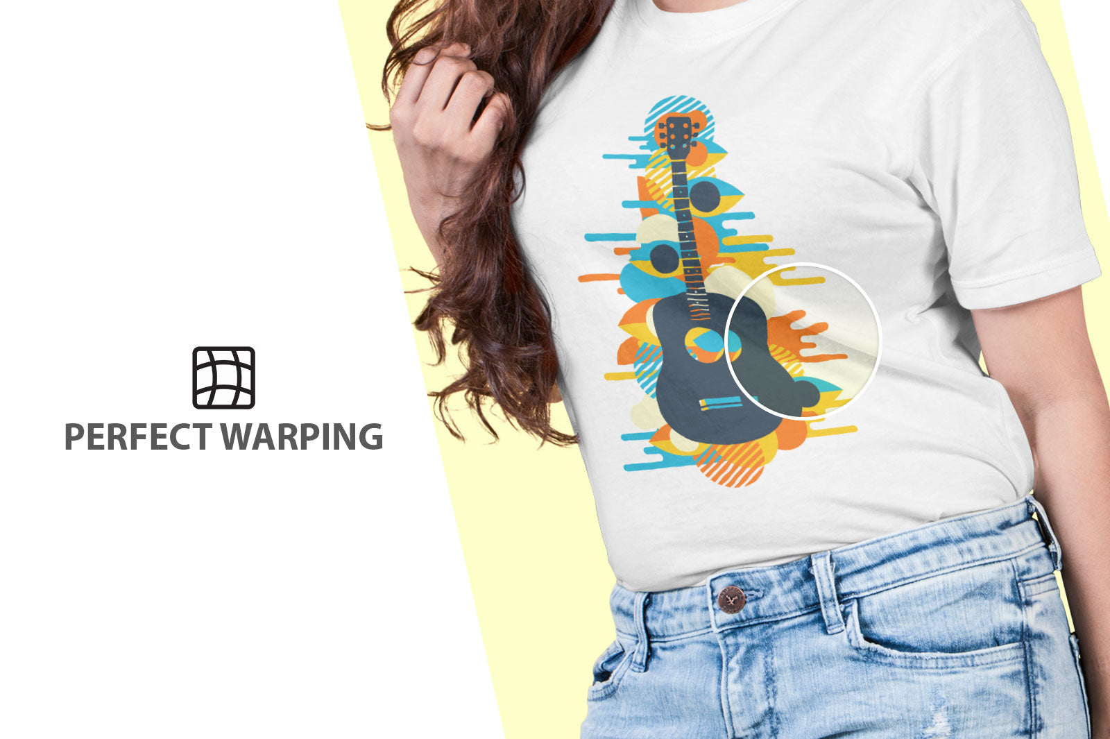 05 Editable Female T-Shirt Mockup Bundle