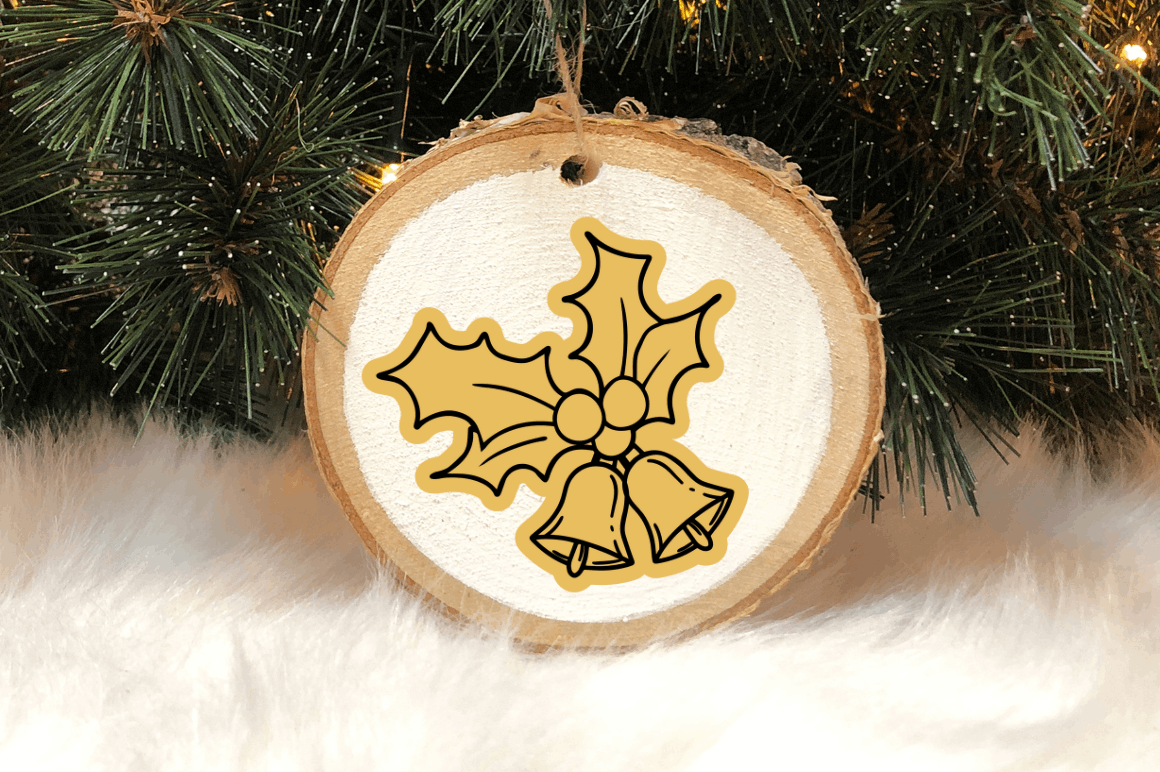 Laser Cut Christmas Ornaments SVG Bundle