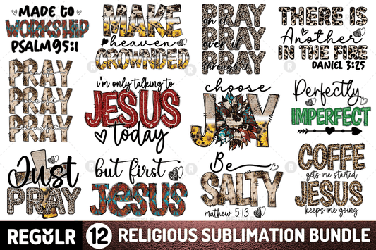 Religious Sublimation Bundle