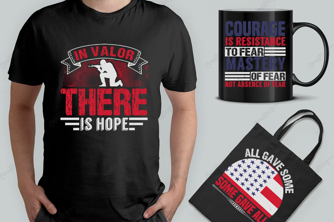 30 Editable Veteran T-Shirt Designs Bundle