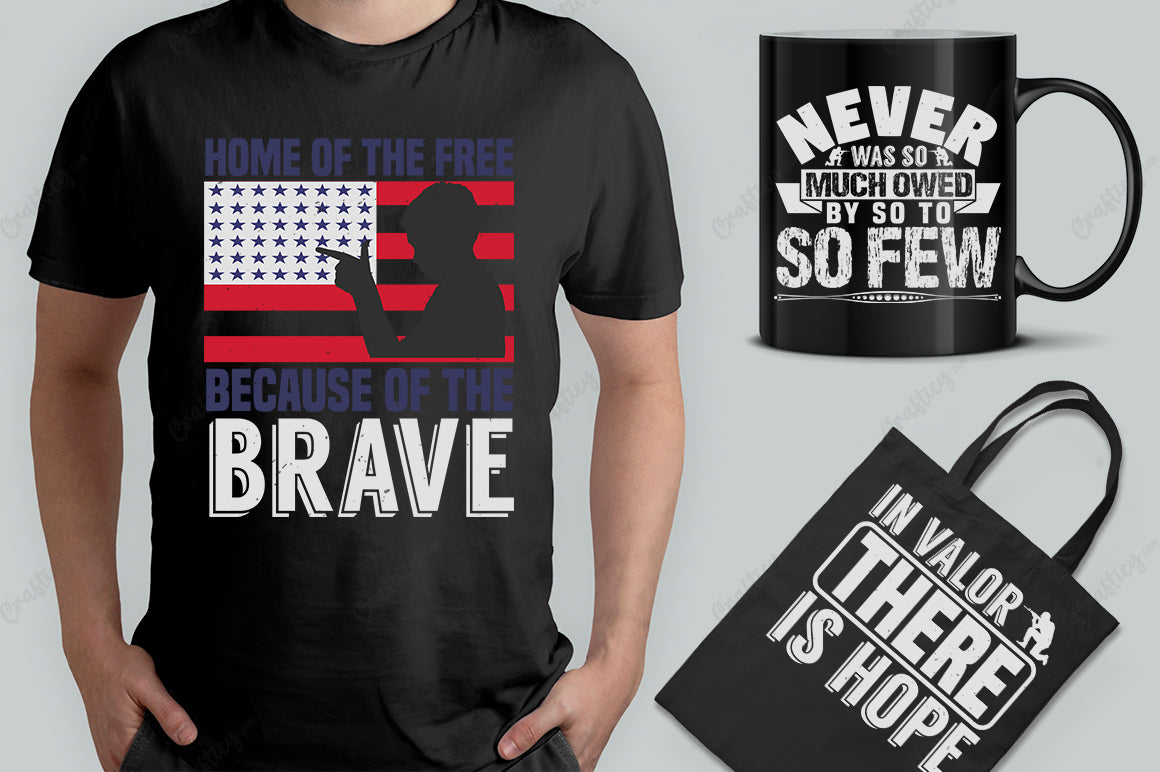 30 Editable Veteran T-Shirt Designs Bundle