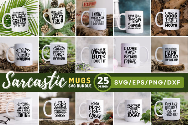 Sarcastic Quotes SVG Bundle