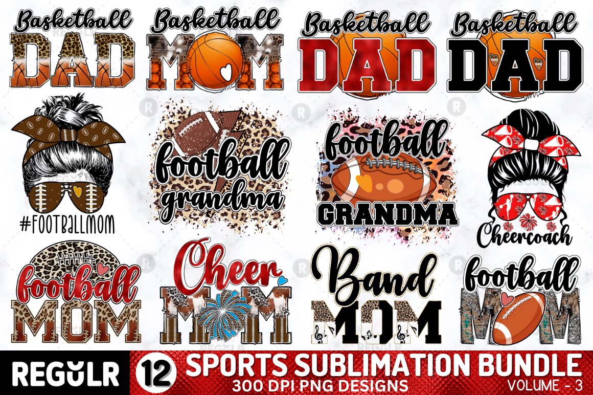 Sports Quotes Sublimation Bundle