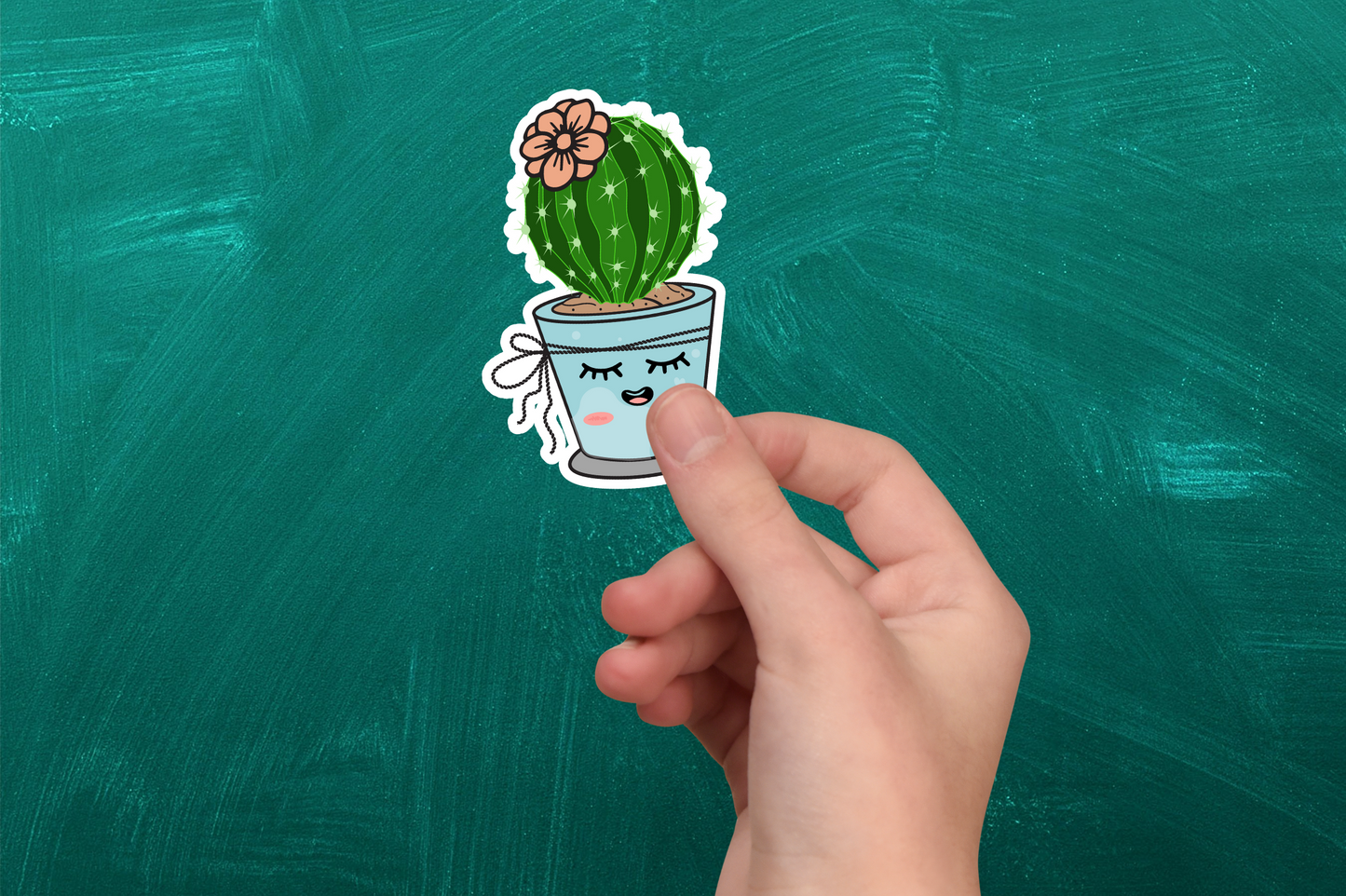 Cactus Plant Sticker Bundle