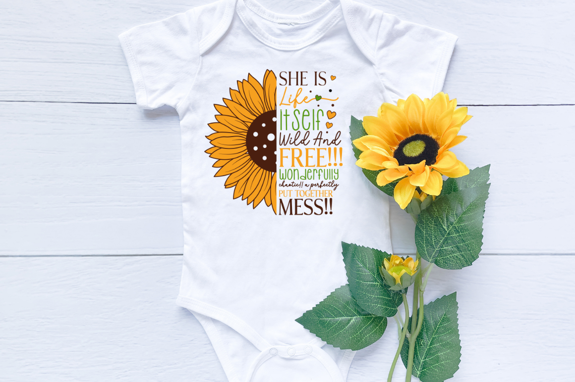 Sunflower Quotes Sublimation Bundle