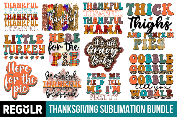 Thanksgiving Sublimation Bundle