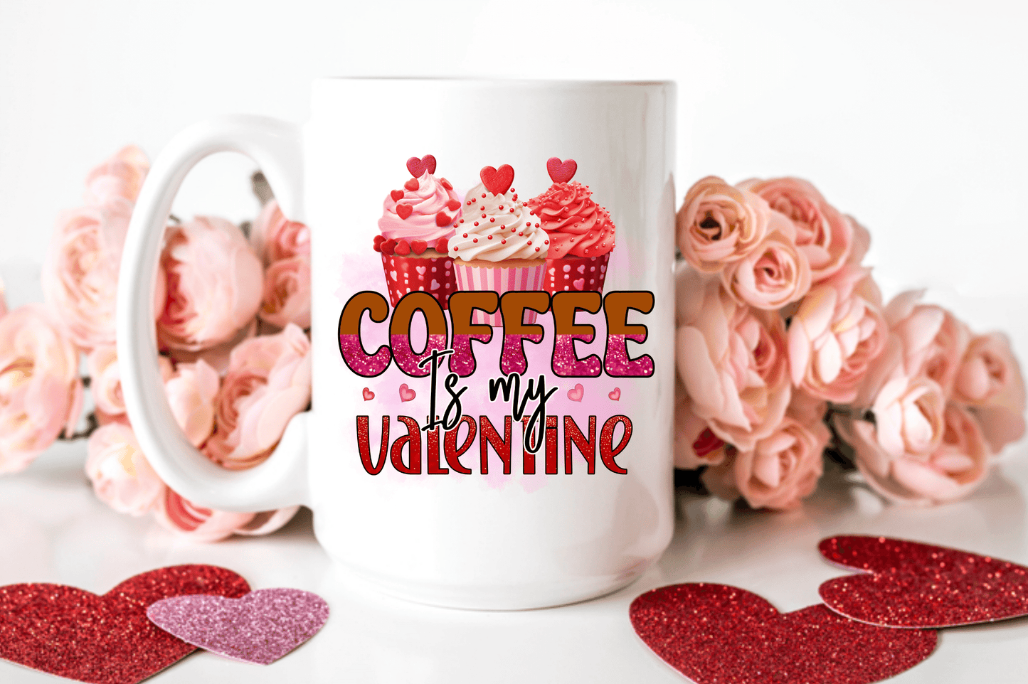 Coffee Valentine's Day Sublimation PNG Bundle