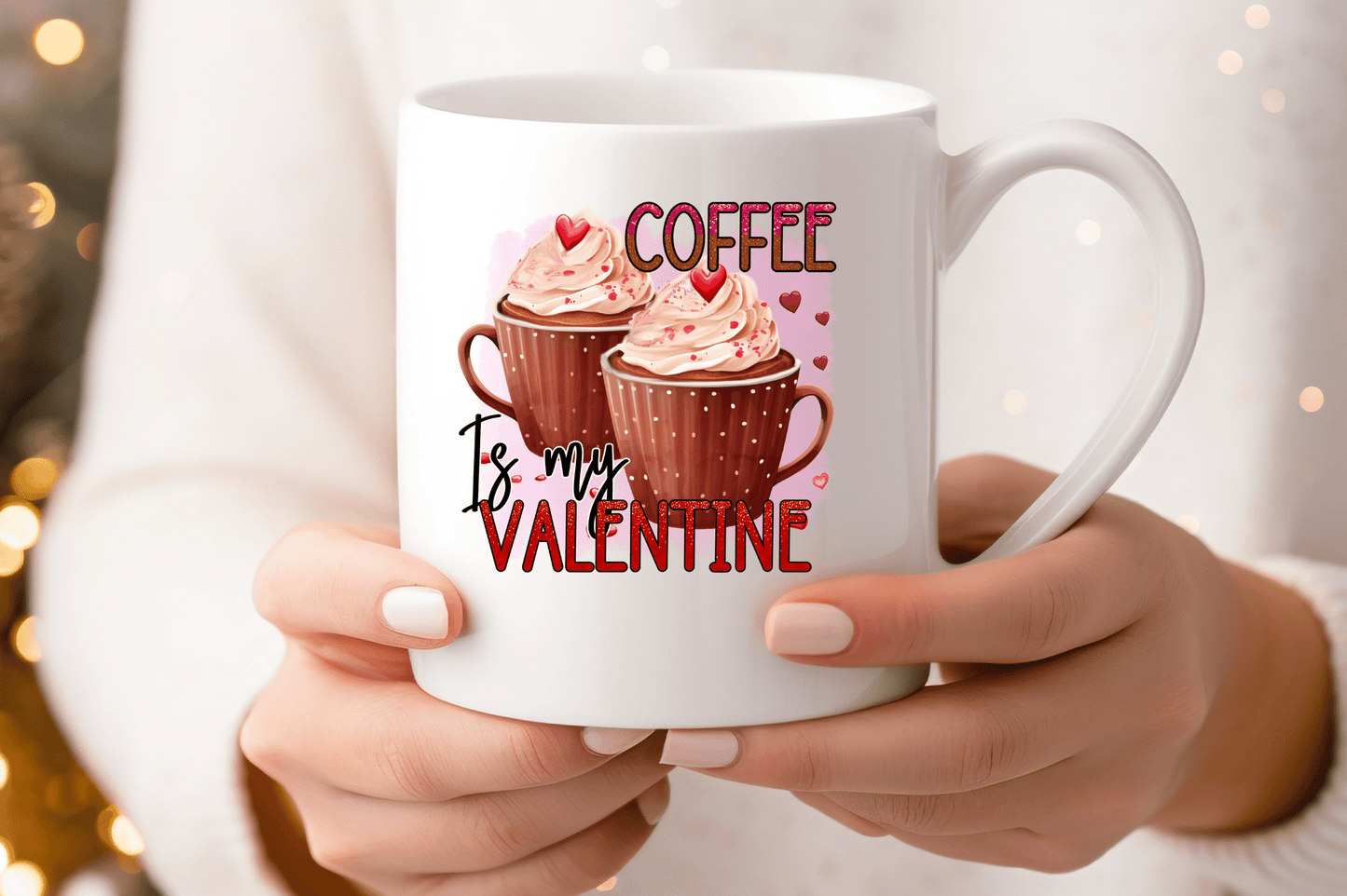 Coffee Valentine's Day Sublimation PNG Bundle