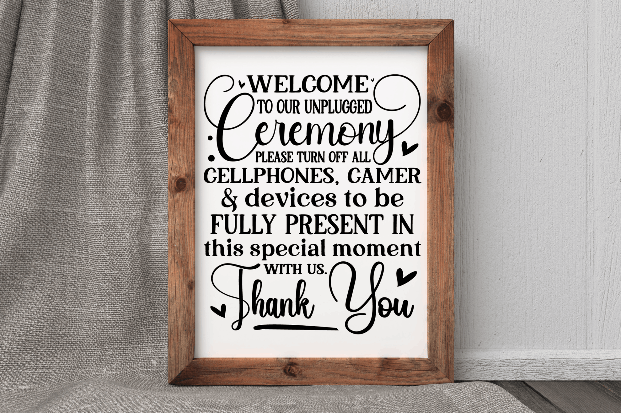 Wedding Sign SVG Designs Bundle