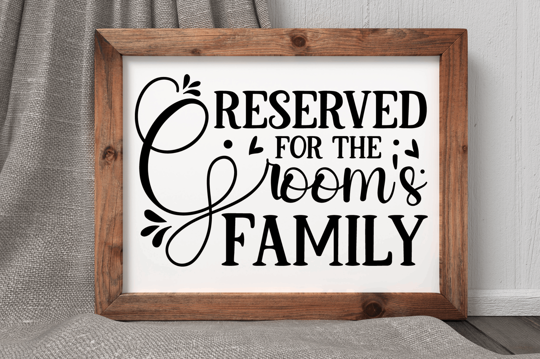 Wedding Sign SVG Designs Bundle