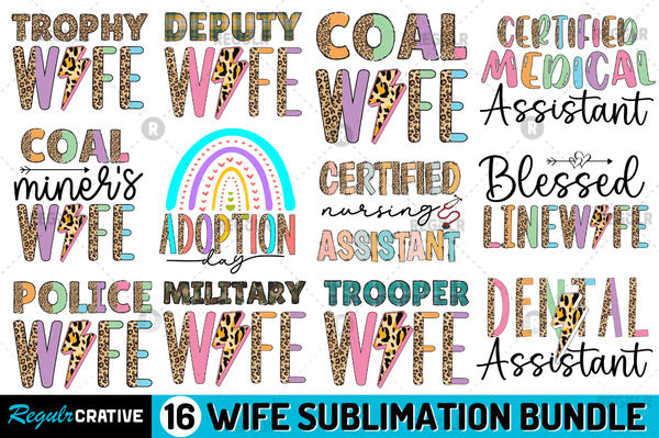 Wife Sublimation Bundle